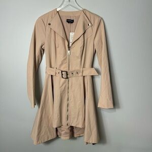 NWT Vintage Bebe Belted Trench Y2K small  cuddlebugsboutique1925 (1141) 90.9% po
